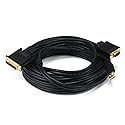 Monoprice 103038 25-Feet 28AWG A Type VGA and USB to M1-D Cable - Black