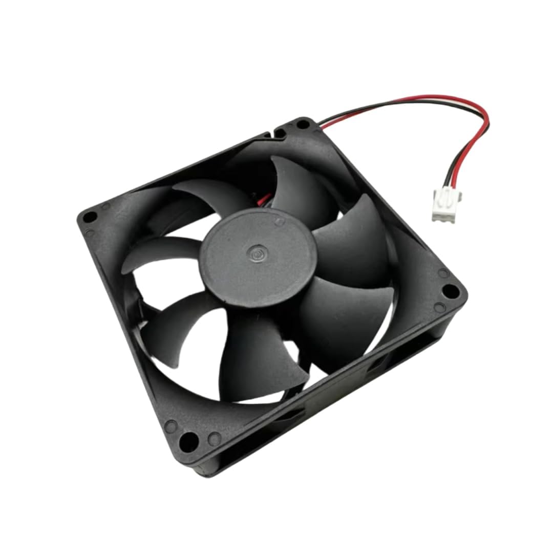 EFS-08E12D DC 12V 0.40A 80x80x25mm 2-Wire Cooling Fan