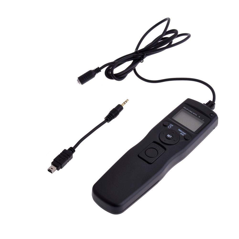 ABUYCS Timer Shutter Release Time Lapse Intervalometer Remote Control for Nikon D5200 D3100 D5000 D7200 D7000 D600 D610 D750 D3200 D3300 D90 Cameras