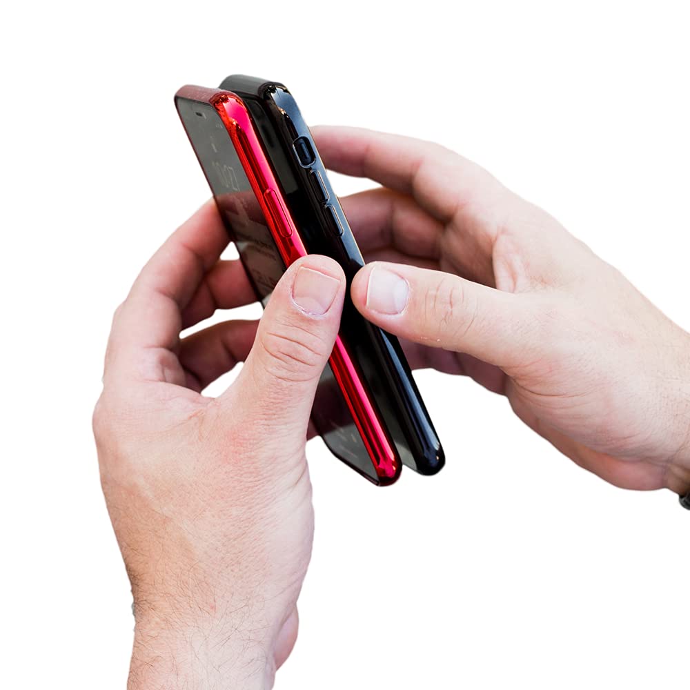 CELLSNAPP!™ | Universal Dual-Cellphone Carrier & Utility - Fits All iPhone & Android Smartphones, 2 Phone Case, Dual Phone Holder, Double Phone Case