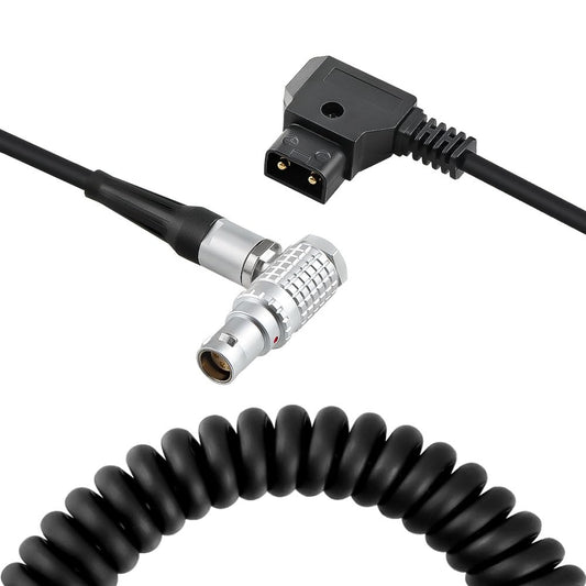 Red Epic Scarlet D-tap to 1B FHJ 6 Pin Female Spring Power Cable for Red Scarlet Epic Camera