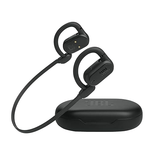 JBL SoundGear Sense - True Wireless Open-Ear Headphones, JBL OpenSound Technology, Splash and dust Resistant, 4 mics for Crisp, Clear Calls, Up to 24…