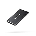 Vansuny 500GB Portable External SSD, USB 3.1 Gen2 450MB/s High-Speed Data Transfer, Metal USB C Mini Portable External Solid State Drive for PC
