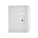 Outdoor Electrical Box 12 x 8 x 6''D NEMA 4X Enclosure Steel Box, Waterproof & Dustproof Outdoor/Indoor Lockable Electrical Junction Box,