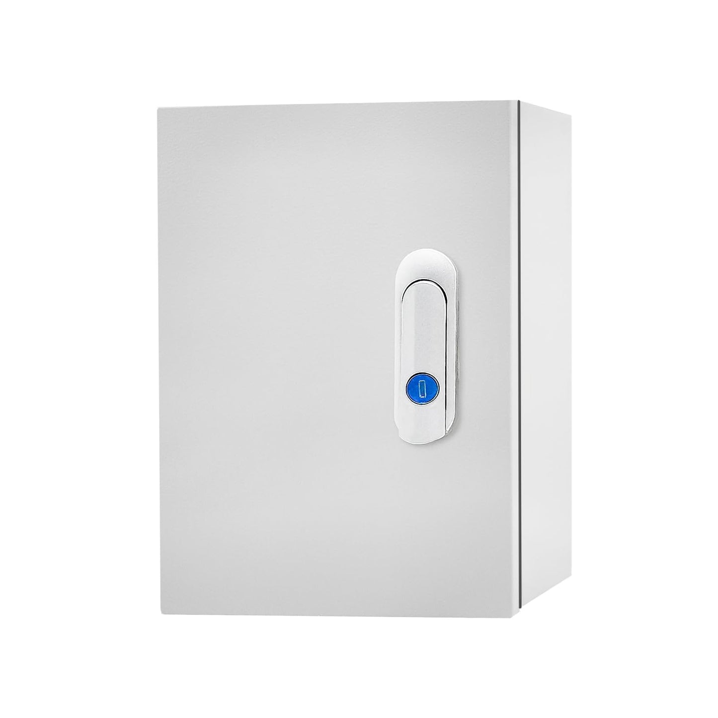 Outdoor Electrical Box 12 x 8 x 6''D NEMA 4X Enclosure Steel Box, Waterproof & Dustproof Outdoor/Indoor Lockable Electrical Junction Box,