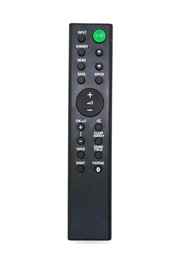 Replaced Remote Control Compatible for Sony HT-CT380 RMT-AH101U 1-492-931-12 HT-CT780 SA-CT380 SA-CT780 SA-WCT380 SA-WCT780 Home Theatre Sound Bar