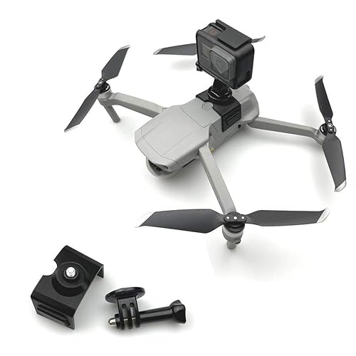 Sports Camera Extended Adapter Mount Bracket Holder 1/4 Screw for insta360 Action GoPro Series for DJI Mavic AIR 2 Drone