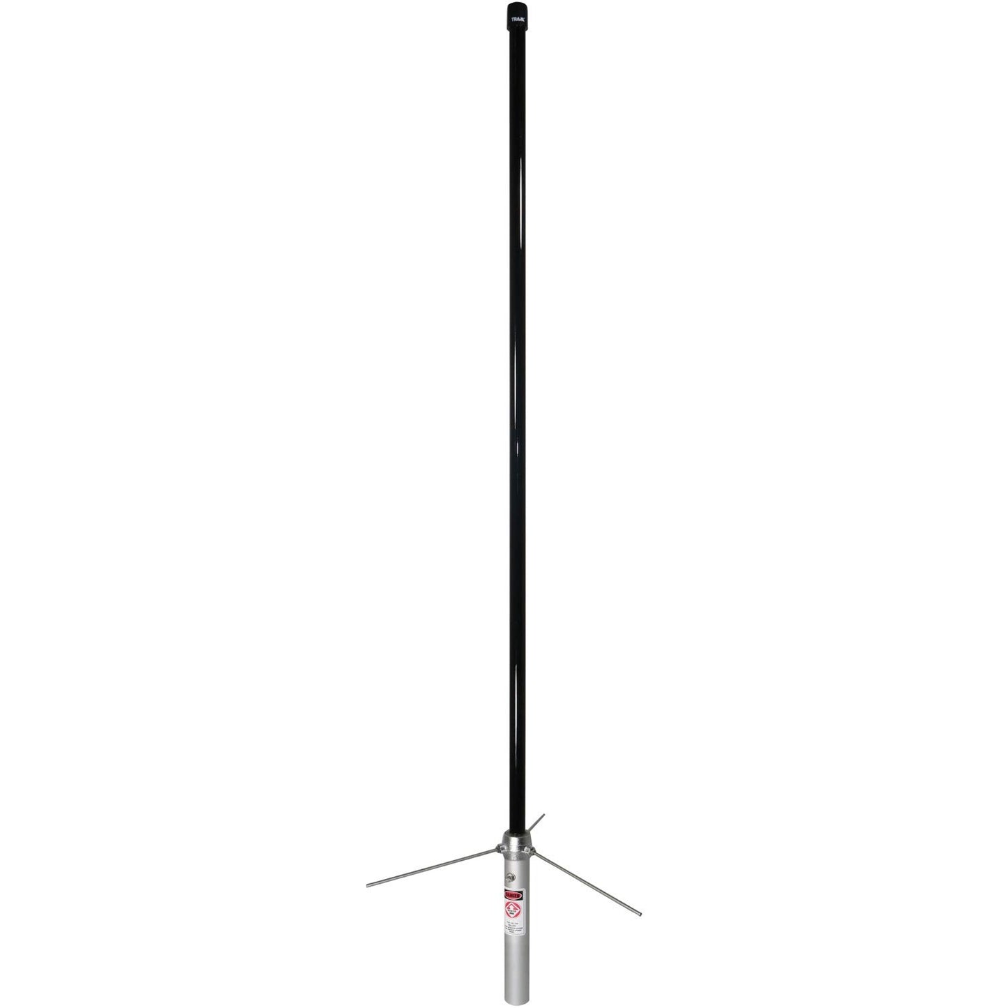 Tram 1477-B Pre-Tuned 144MHz-148MHz VHF/430MHz-460MHz UHF Amateur Dual-Band Base Antenna, Black Fiberglass, 43" Tall