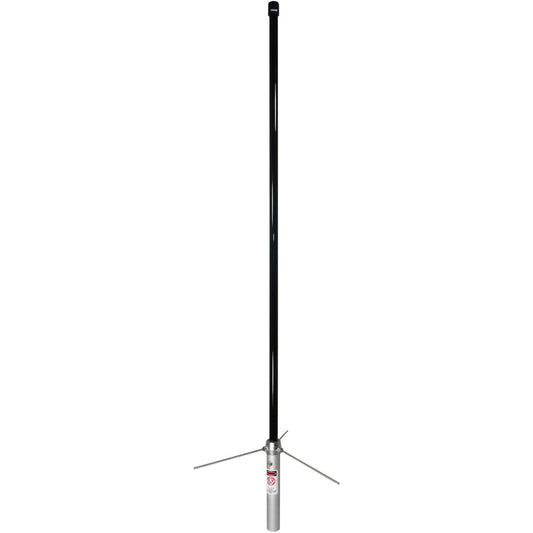 Tram 1477-B Pre-Tuned 144MHz-148MHz VHF/430MHz-460MHz UHF Amateur Dual-Band Base Antenna, Black Fiberglass, 43" Tall