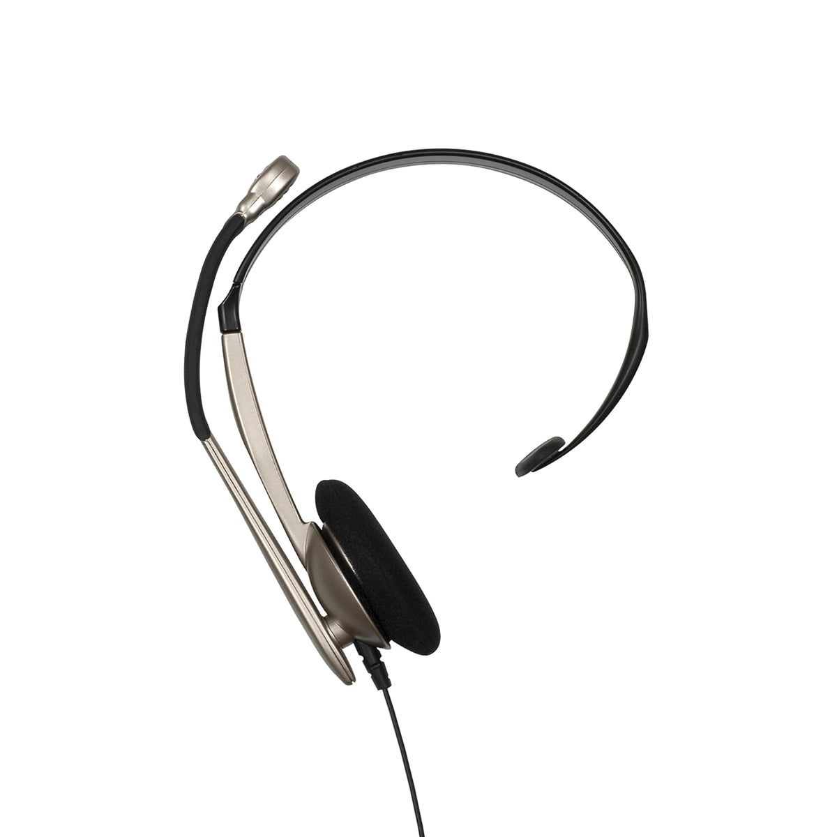 Koss CS95-USB Single-Sided On-Ear Communication Headset, Beige, USB-A Plug