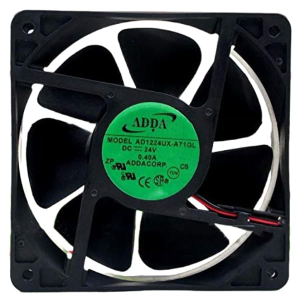 for AD1224UX-A71GL 24V 0.40A 12038 12CM 2-Wire Inverter Cooling Fan