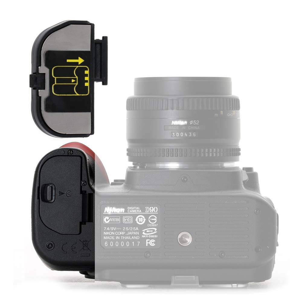 Battery Door Cover Lid Cap Repair Part for Nikon D90 D80 D50 D70 D70S Camera (2PCS)