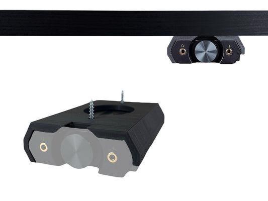 Iron Prints Desk Mount Kit for Soundblaster G5 & G6 - Under Desk Brackets with Secure Fit - Mounting Accessories for Gaming and Audio Setup