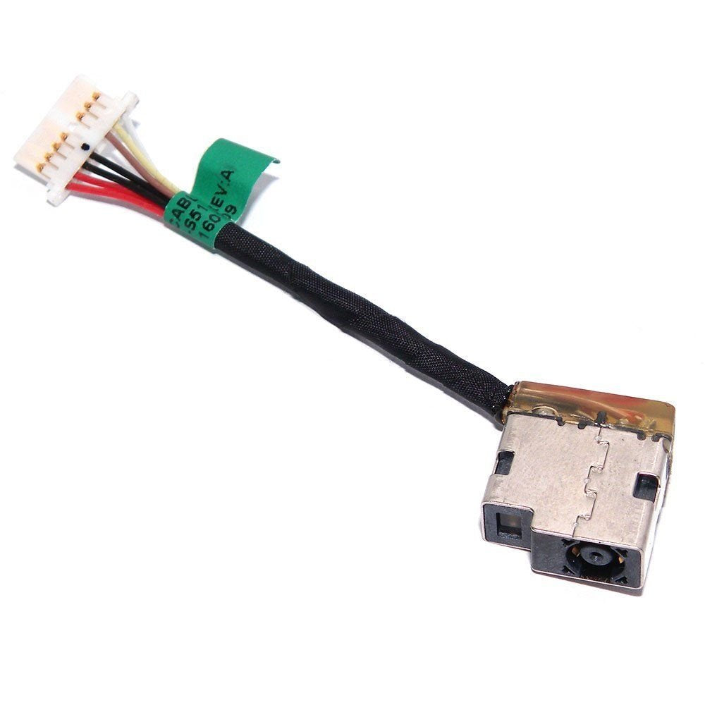 New AC DC Jack Power Charging Port Connector Socket Cable Harness Replacement for HP Pavilion X360 M3-U M3-U001DX M3-U003DX M3-U101DX M3-U103DX