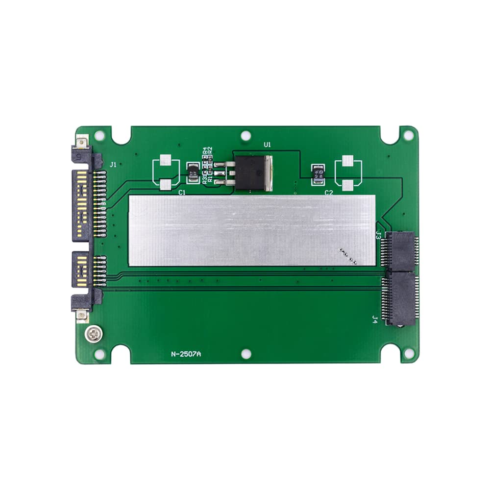 Cablecc 2.5" SATA 22pin to A1425 A1398 MC975 MC976 MD212 MD213 ME662 ME664 ME665 SSD Hard Disk case Enclosure