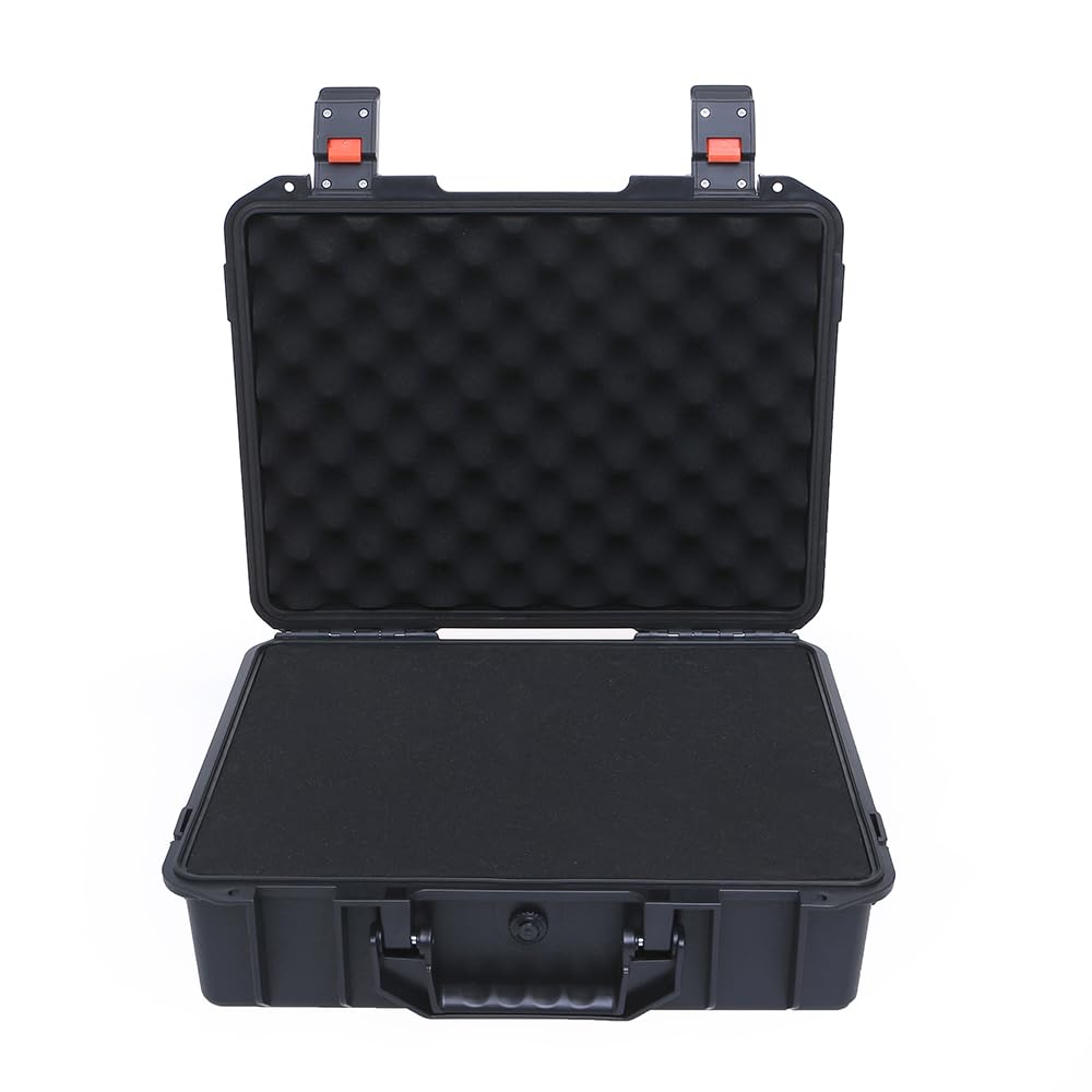 16in Waterproof Hard Shell Case with DIY Customizable Foam Insert (15 x 11 x 4.7in Interior)