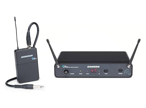 SAMSON Concert 88x 100-Channel UHF Wireless Guitar System w/GC32 Cable - D Band