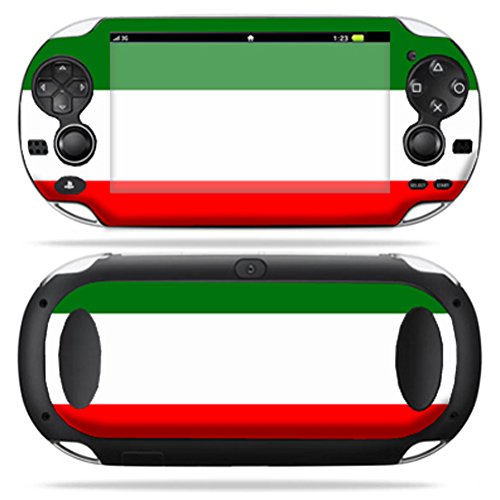 MightySkins Skin Compatible with PS Vita PSVITA Playstation Vita Portable wrap Sticker Skins Italian Flag