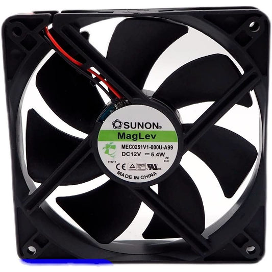 for MEC0251V1-000U-A99 Fan 12V 5.4W 12CM Cooling Fan
