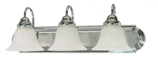 Nuvo Lighting 60/317 Traditional Three Light Vanity from Ballerina Collection in Chrome Finish
