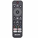Dan's Originals OEM RF553A Replacement Voice Remote Control | Compatible with Philips 4K Ultra HD LED Google TV's with Netflix, YouTube, Discovery+