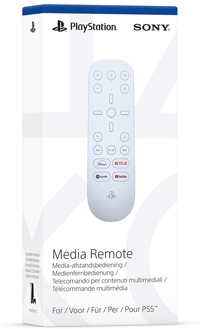 PlayStation Media Remote for PS5 (Renewed)