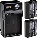 BM Premium 2 Pack of EN-EL15B Batteries and Battery Charger for Nikon Z6, Z7, D780, D850, D7500, 1 V1, D500, D600, D610, D750, D800, D800E, D810