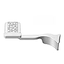 Metal Thumb Grip with Hot Shoe Cover for Leica Q3, Q3 (43) Camera Hot Shoe Thumb Hand Grip Photography Accessories (for Q3 - Cherry Blossom)