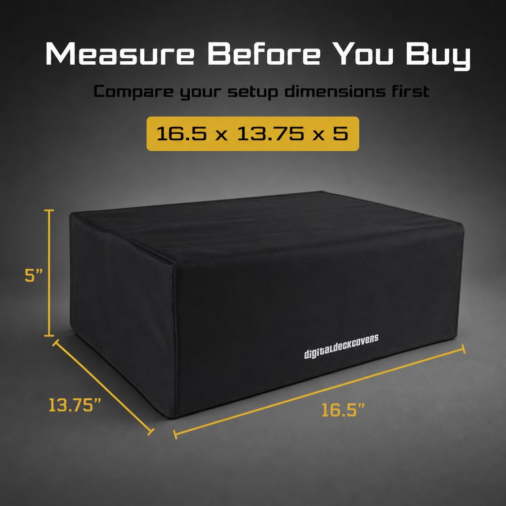 Turntable Dust Cover for Fluance Turntables - Compatible Fluance Record Player Dust Cover Protector for RT80, RT81, RT82, RT83, RT84, RT85
