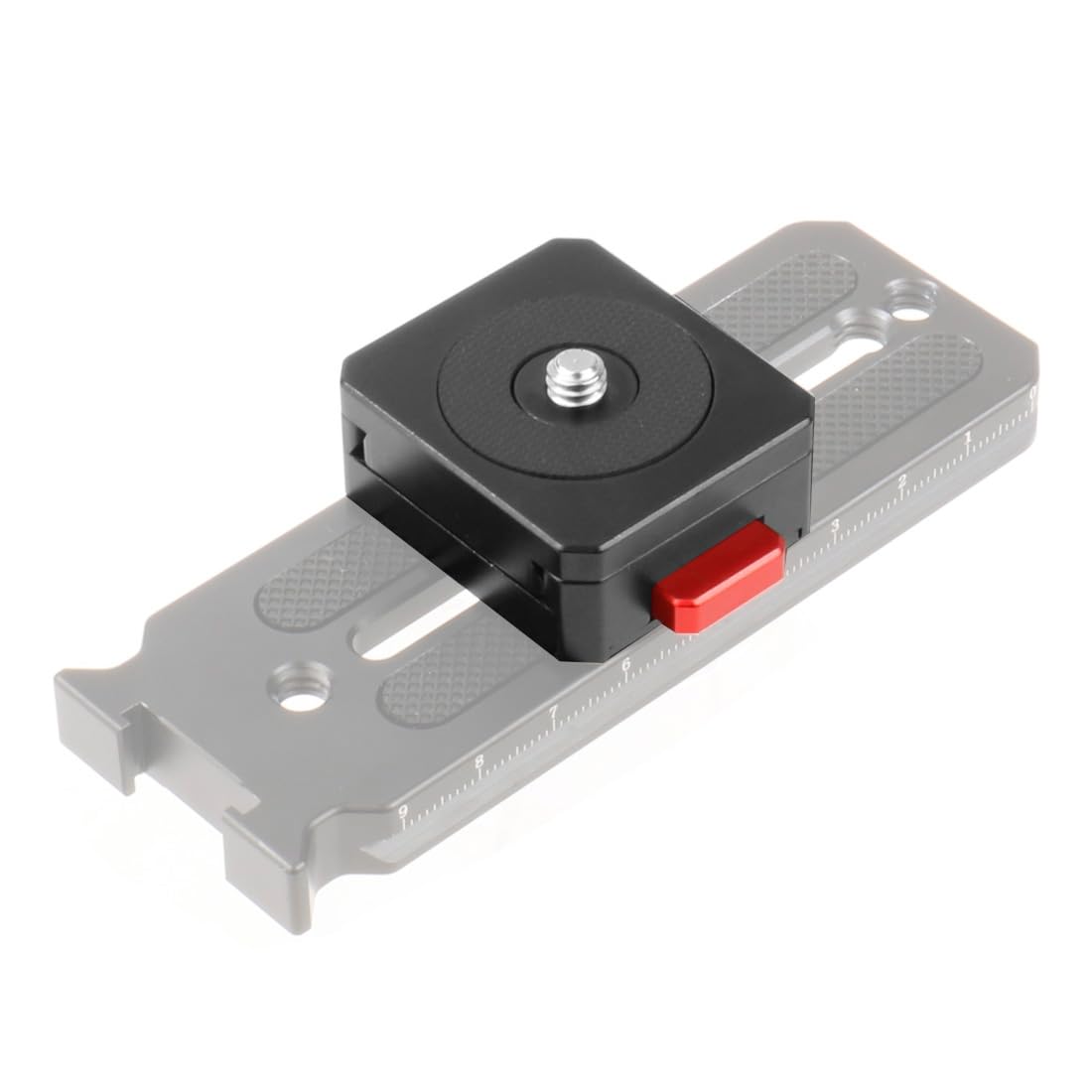 NovelGoal Camera V-Lock Assembly Kit Quick Release Plate Clamp CNC Aluminum Alloy 1/4 Screw for Tripod Gimbal Camera Accessories