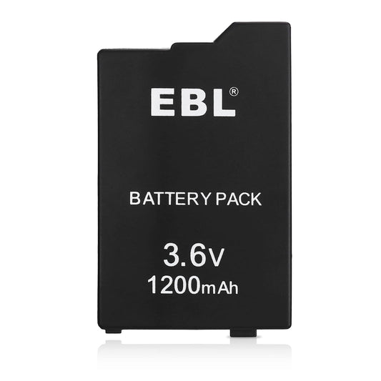 EBL 3.6V Lithium Ion Rechargeable Battery Pack 1200mAh（Real Capacity） Replacement Battery Compatible with PSP 2000/3000 PSP-S110 Console