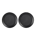 CCeCCe 2 Pack 4 Inch Speaker Grill Cover Black SubWoofer Round Circle Mesh Woofer Grille Covers Guard Protector for Car Home Audio Speakers Theater