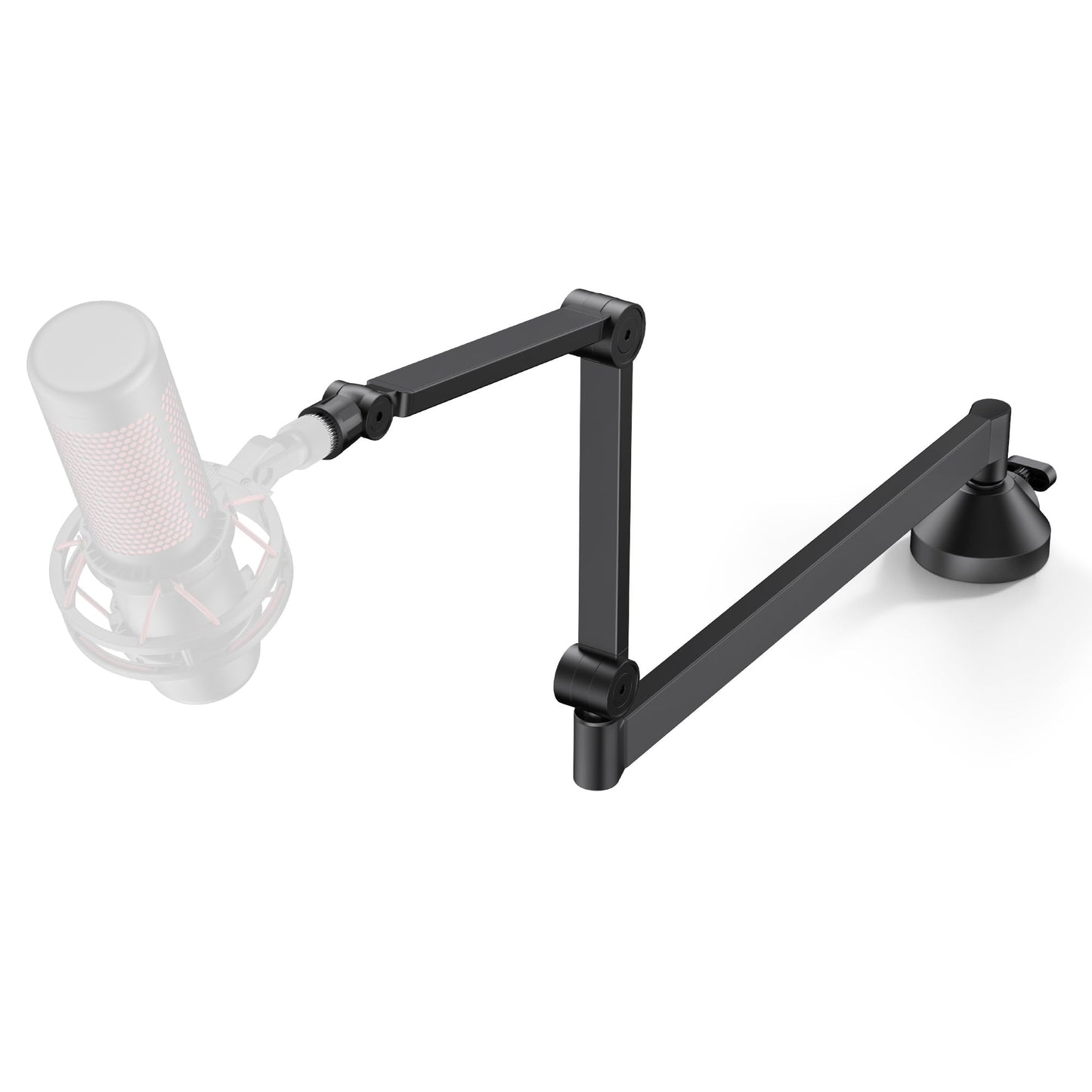 InnoGear Low Profile Mic Arm, 360° Rotatable Microphone Arm Stand Foldable Desk Mic Boom Arm with 3/8" to 5/8" Adapter for Fifine AM8 K669B Blue Yeti