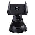 LAX Gadgets Premium Phone Car Mount - Strong Suction Cup Movable Jaws- Car Mount with Powerful Suction Cup for Windshield or Dashboard for All