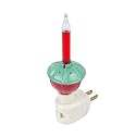 Novelty Lights Traditional Bubble Night Light, 1 Red Bubble Night Light, (120 V Outlet, 1 Pack)