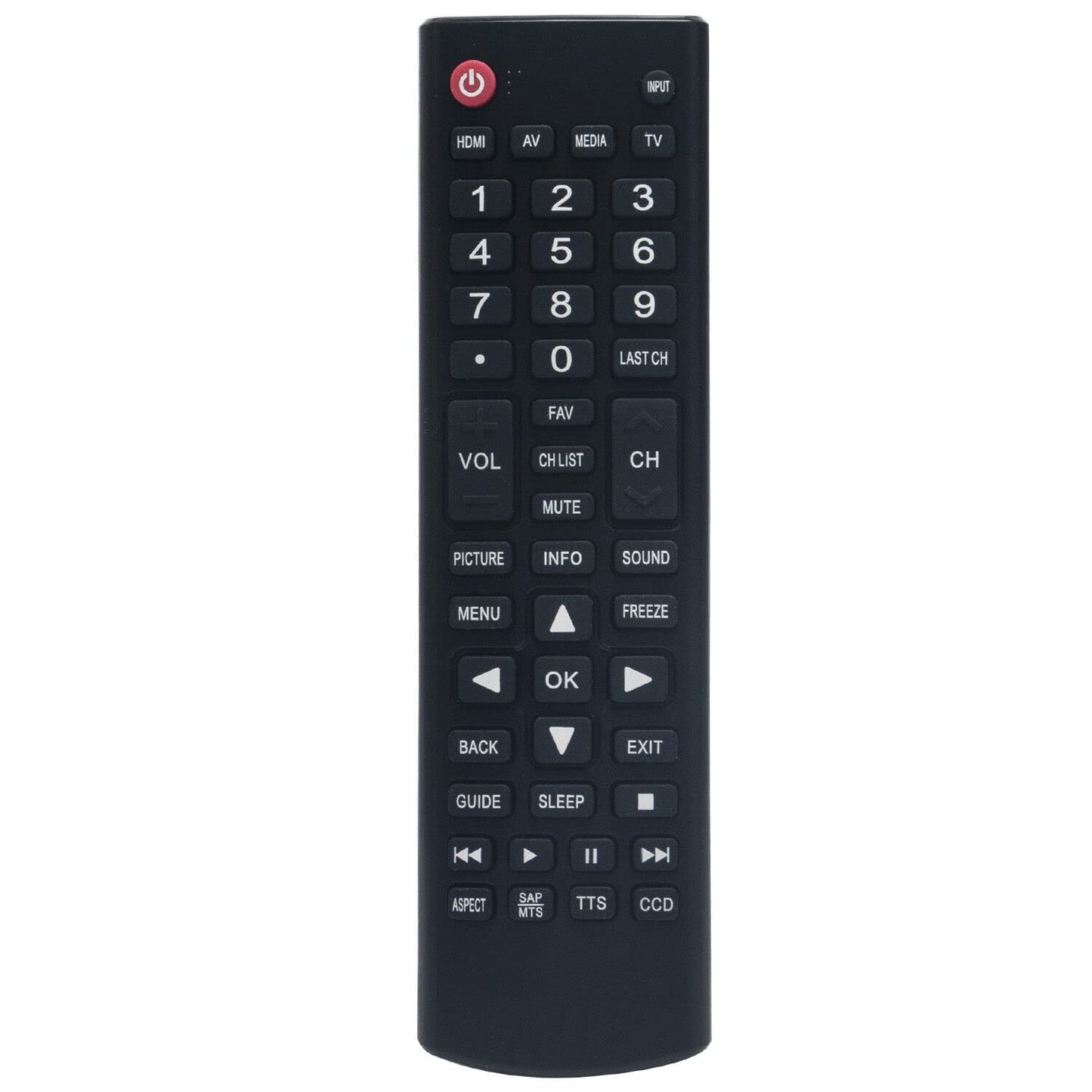 New Replaced Remote Control Compatible with ONN TV 100002458 100002460 100002461 100002430