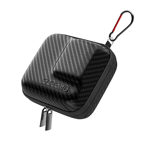 SUREWO Hard Carrying Case for GoPro Hero 13, Mini Hard Shell Carrying Case Travel Portable Storage Bag for GoPro Hero 12/11/10/9/8/7/6/5/4,DJI Osmo