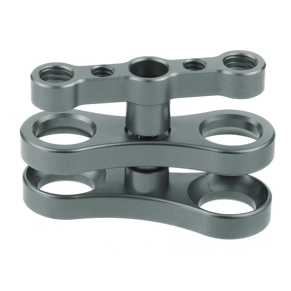 NovelGoal Ball Clamp Mount Butterfly Clip Clamp 1 Inch Ball Joint Arm Mount Compatible with GoPro Hero 13 All Series Action Camera Underwater Diving