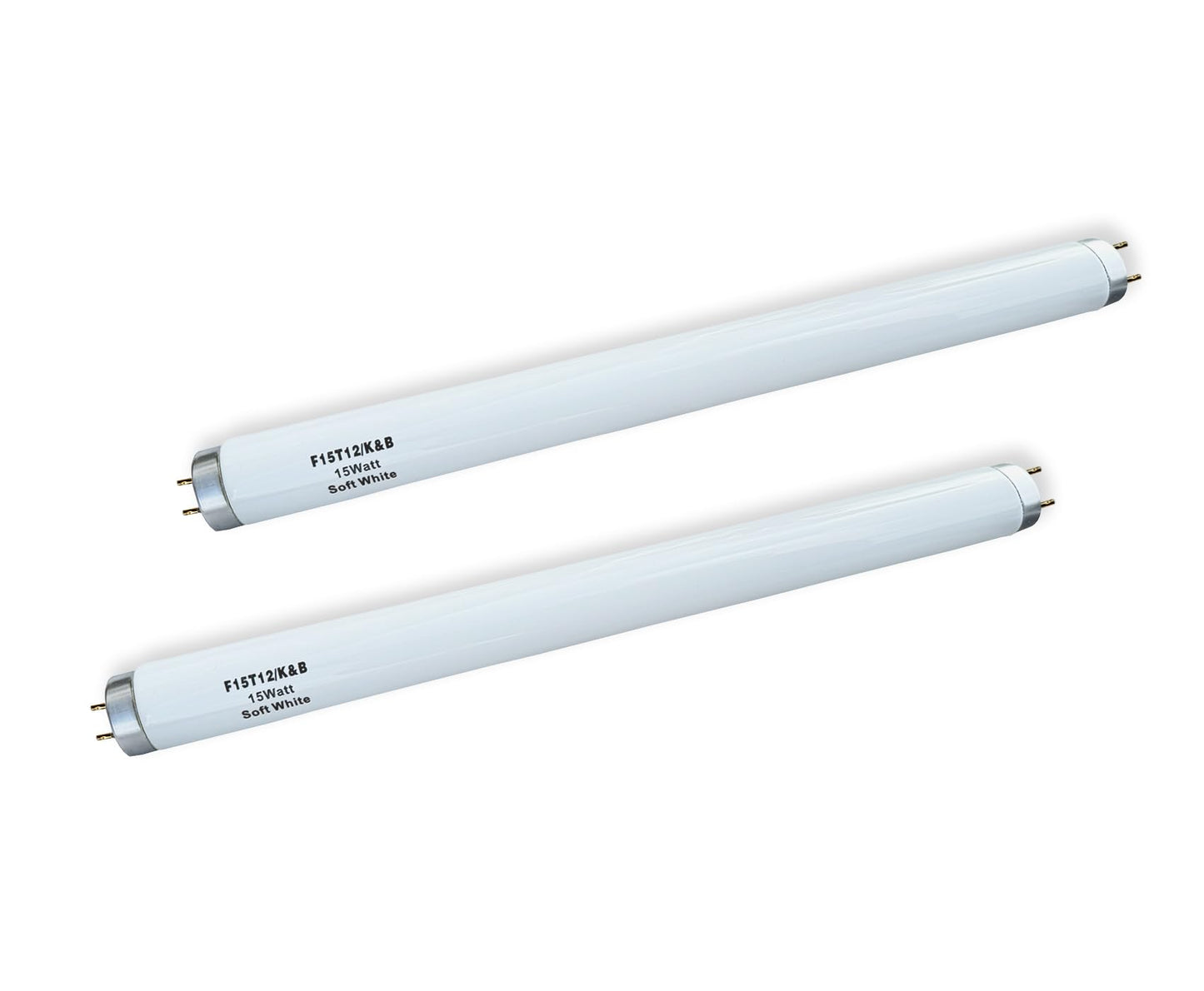 Katiolot 18 inch F15T12 Soft White/K&B 15 Watt Linear Fluorescent Light Bulb,T12 15W-WW Warm White 3000K Replacement Kitchen & Bath Under Cabinet,G13