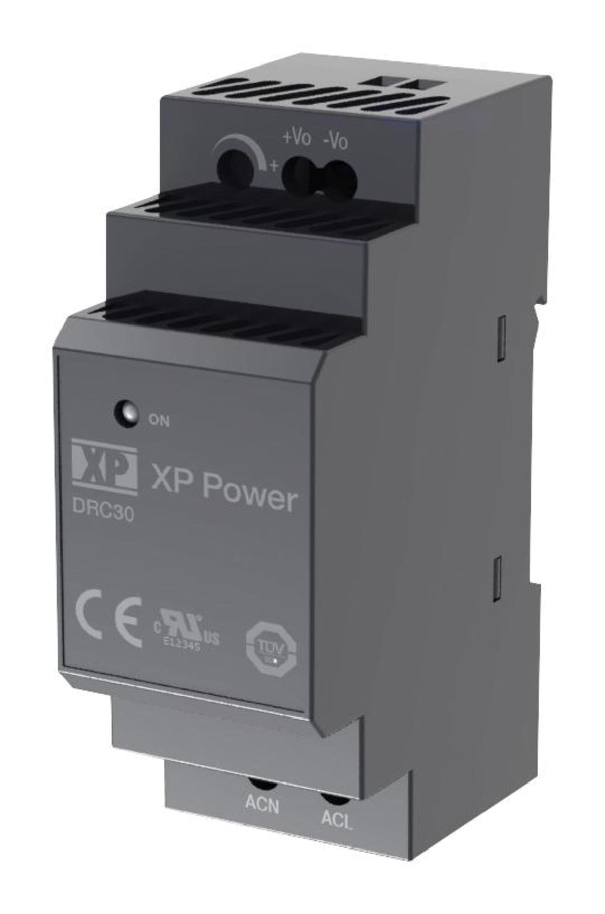 DRC30US05 Power Supply AC-DC, DIN Rail, 15W, 5V, 3A, 85-264V in, DRC30 Series