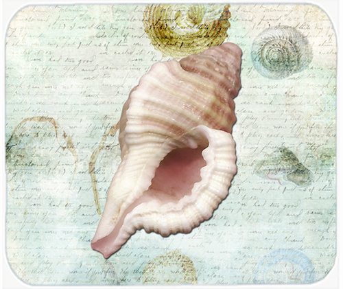 Caroline's Treasures SB3041MP Beach Miter Shell Mouse Pad, Hot Pad or Trivet for Home Office Gaming Working Computers Laptop Mouse Mat,Washable Large