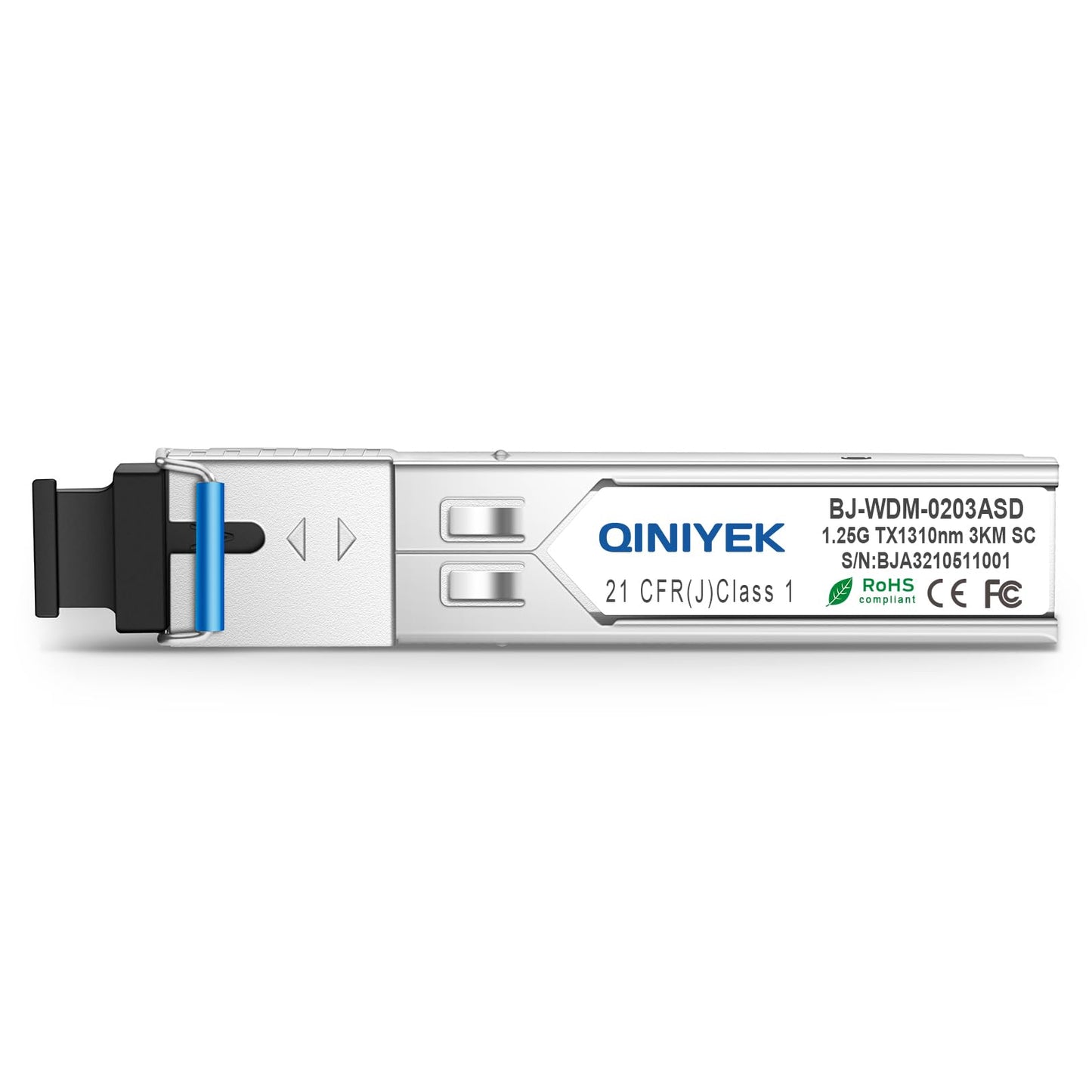 1 Pair simplex SC Module 3KM, 1.25G Single-Mode Fiber Connector, SFP-WDM-SM 1000BASE BiDi 1310nm/1550nm SFP Transceiver Module