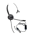 XS 820 Headset Bundle with Telephone Cable, Compatible Phones: Yealink, Polycom, Cisco, Mitel, ShoreTel, Aastra, Toshiba, Nortel, Meridian, NEC