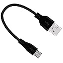 Aquelo QC35 Replacement Charger Cable Cord Compatible for Bose QUIETCOMFORT35 QC35II QC25 QC20 SoundLink II Over-Ear Wireless Headphones (Black)