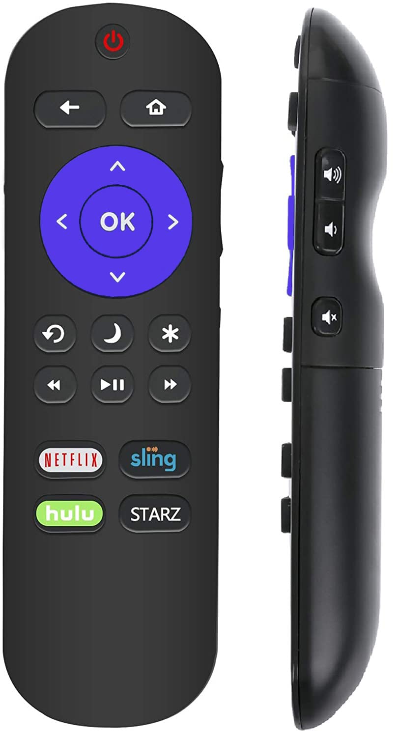 Remote Control Fit for All Sharp Roku TV LC-32LB591U LC-32LB481U LC-43LB481C LC-43LB481U LC-43LBU591U LC-43LB601U LC-50LB601U LC-50LBU591U