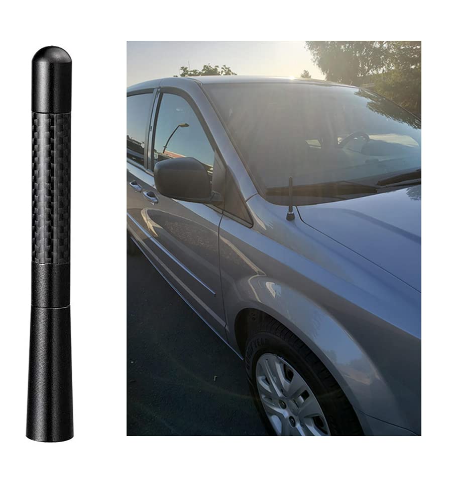 RedYutou Car Universal Antenna mast Carbon Fiber car Antenna