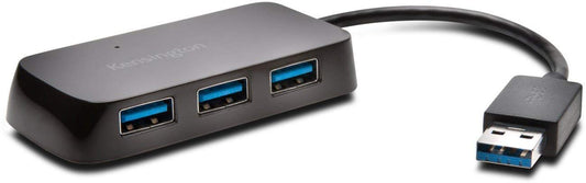 Kensington UH4000 4 Port USB Hub 3.0 (K33978WW),Black