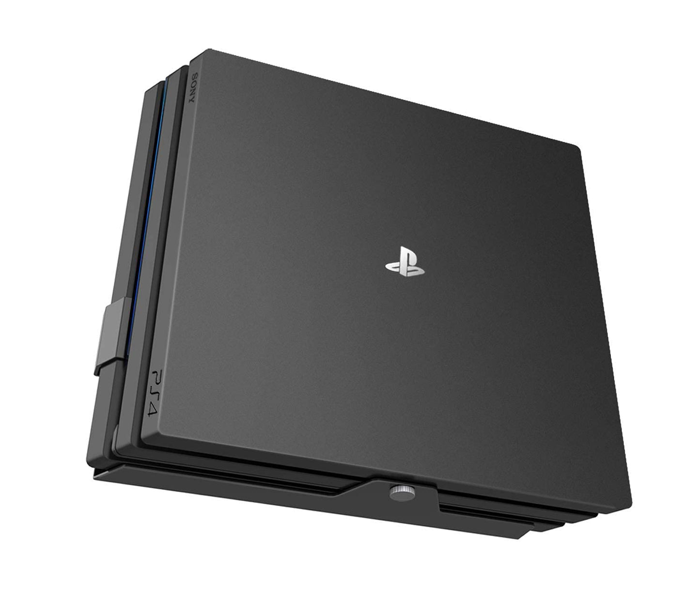 Monzlteck Wall Mount for PS-4 pro,Near or Behind TV, Space Saving,Easy to Install