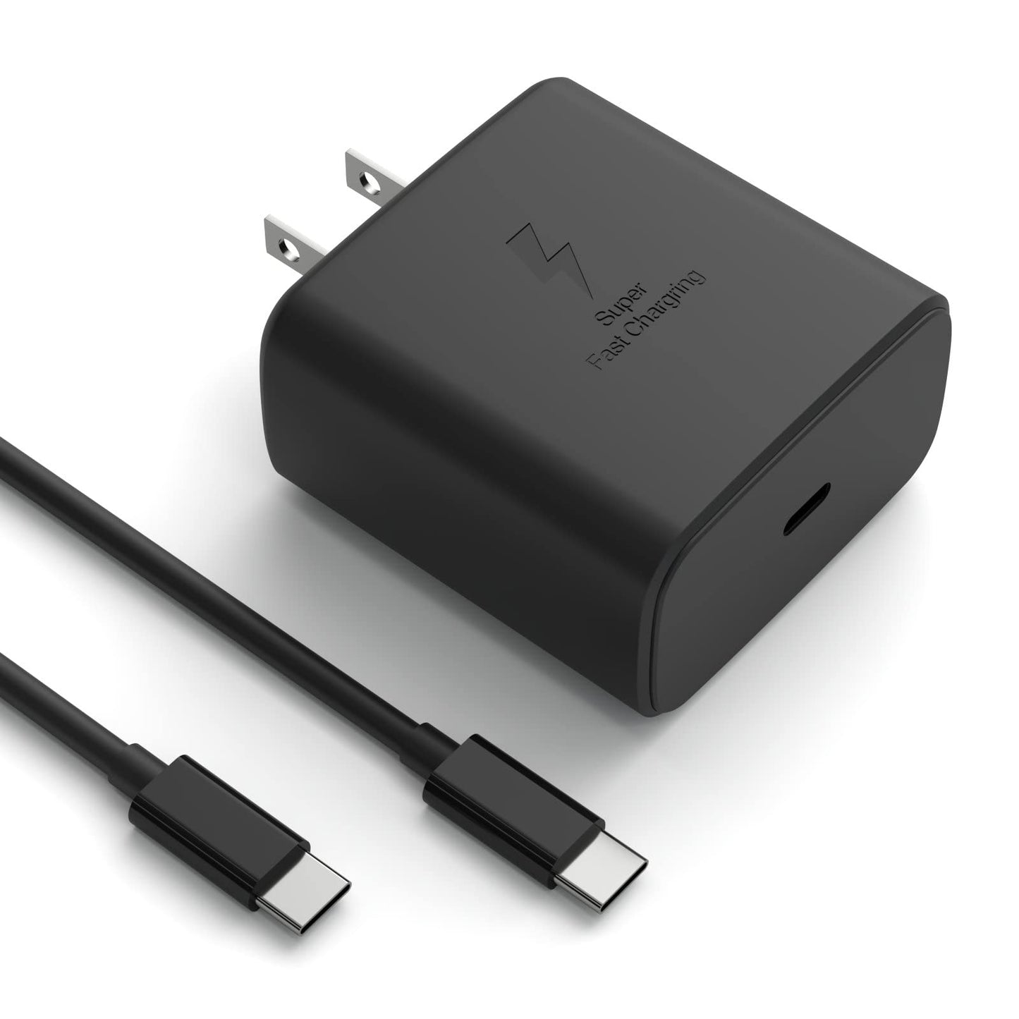 45W Super Fast Charger USB C Android Phone Charger Replacement for Galaxy S22/S22 Ultra/ S22+/Note10/S8/S9/S10/S20/S21,Galaxy Tab S7/S7+/S8/S8+/S8