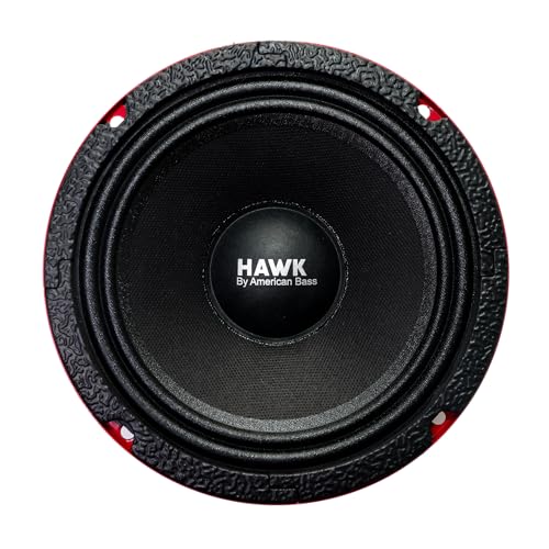 American Bass Hawk 6.5" Midrange Speaker, 500